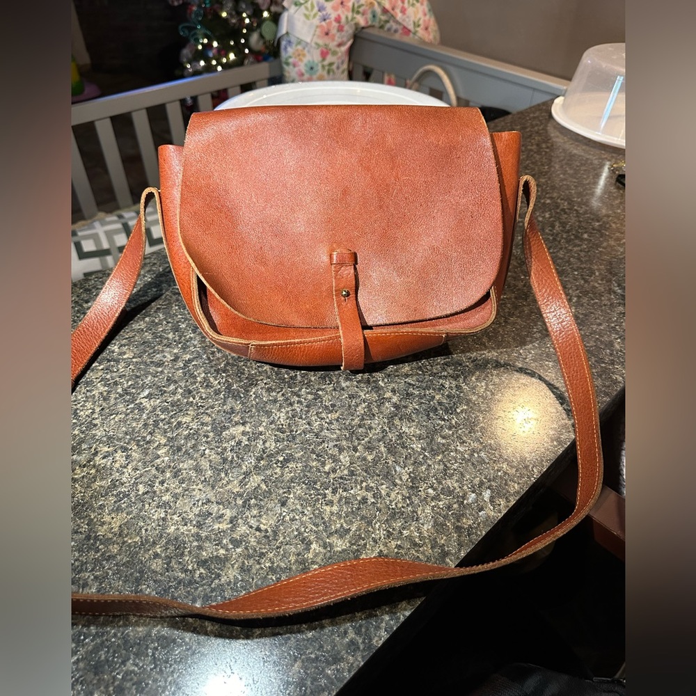 Lucky Brand leather crossbody bag